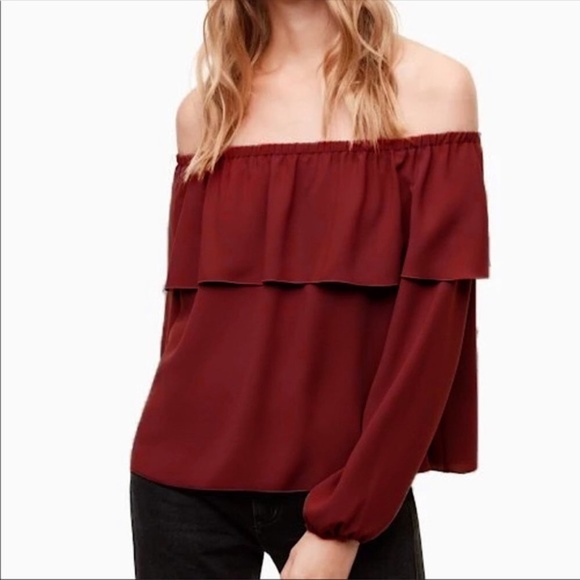Wilfred Morel Off the Shoulder Blouse - Picture 2 of 5